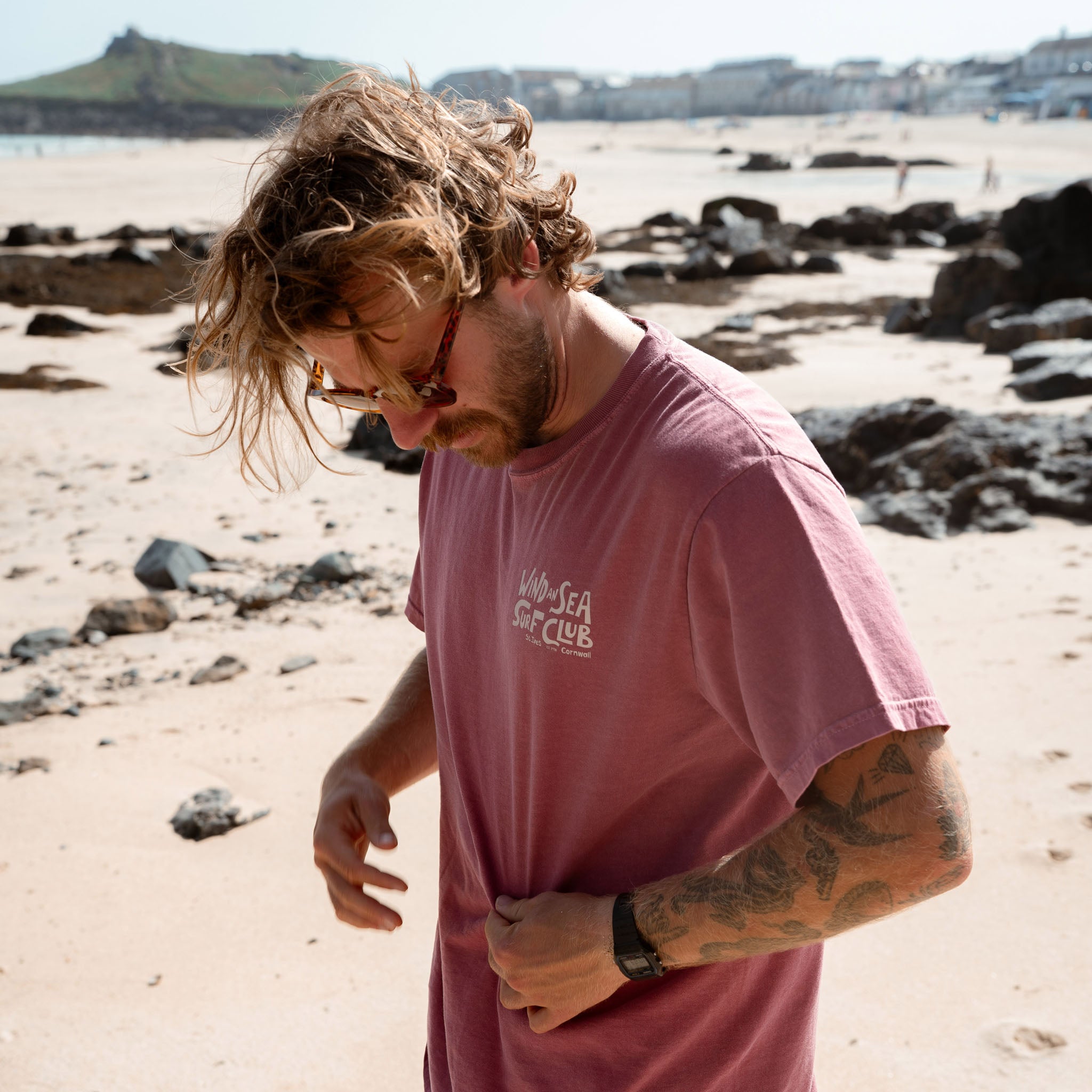 WindanSea - Surf Club T-Shirt | Dyed Brick