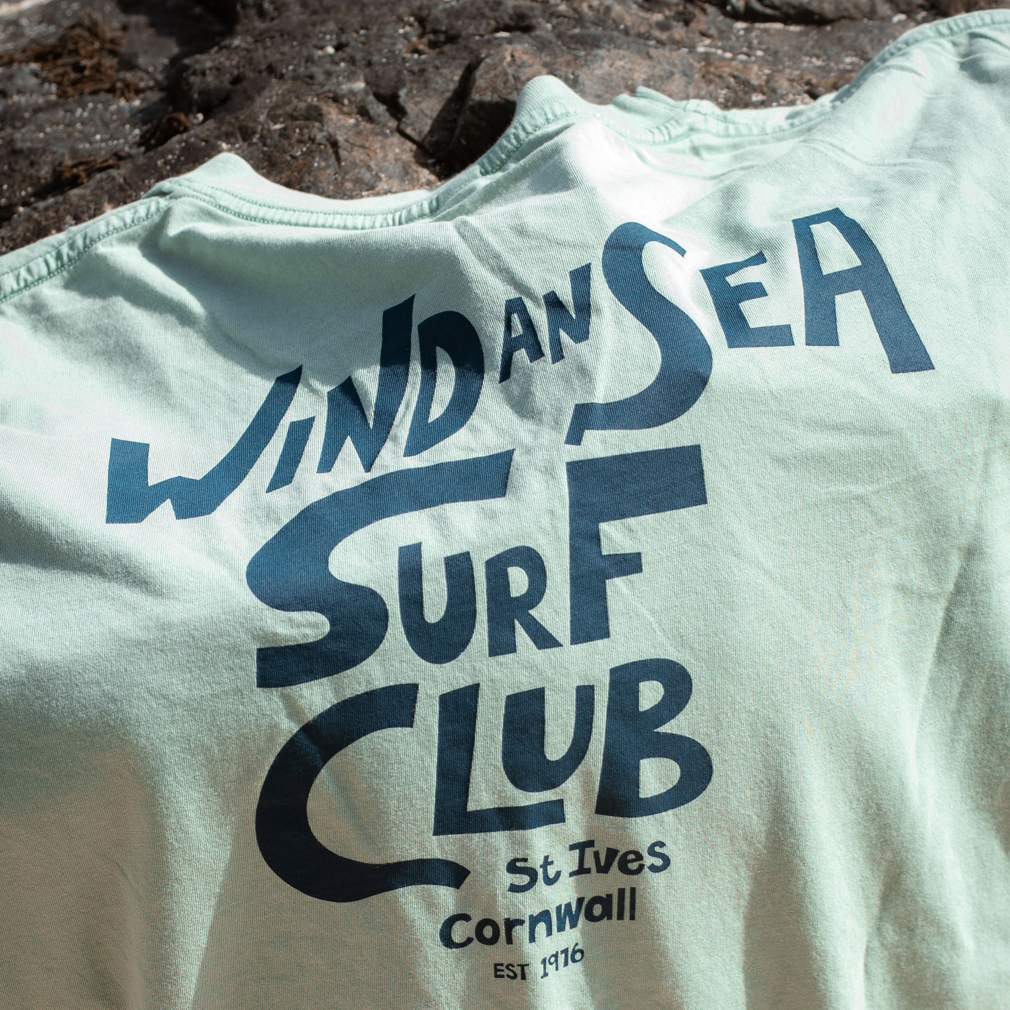 WindanSea - Surf Club T-Shirt | Stone Washed Sage