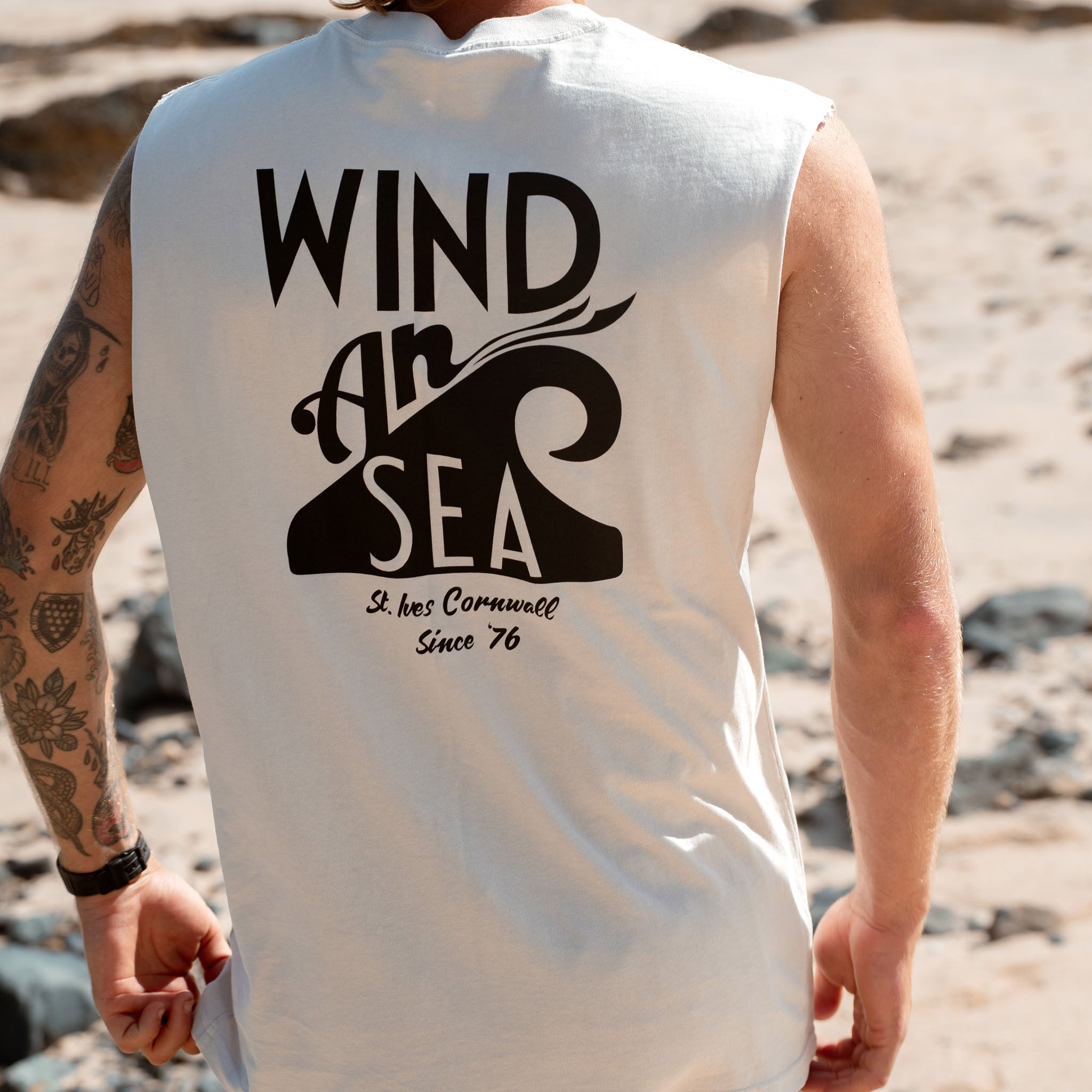 WindanSea Men's Vest | Faded Bone