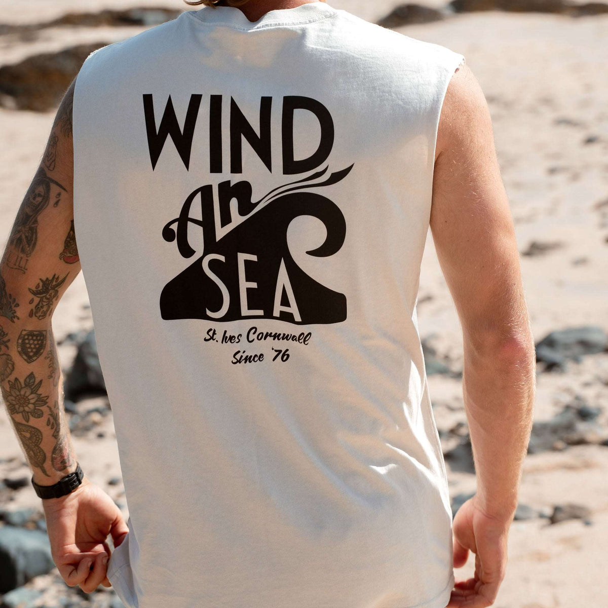 WindanSea Men's Vest | Faded Bone