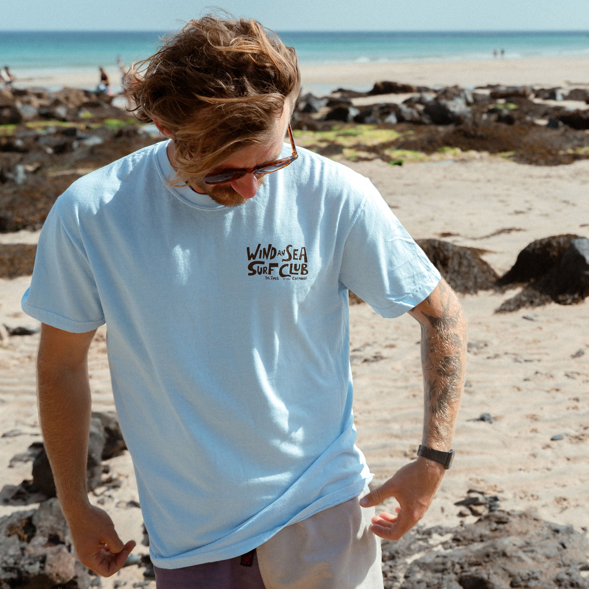 WindanSea - Surf Club T-Shirt | Dyed Hydrangea