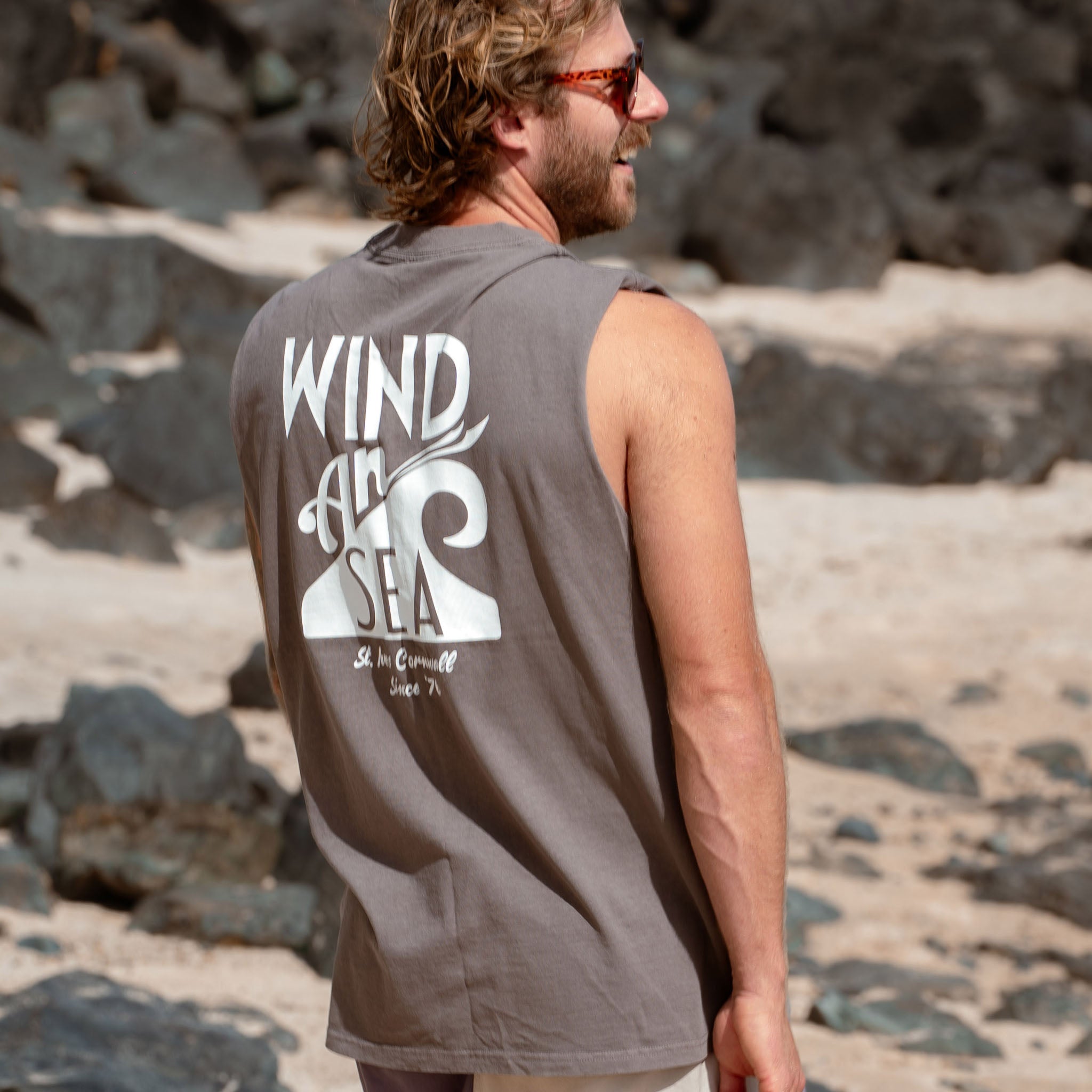 WindanSea Men's Vest | Faded Grey