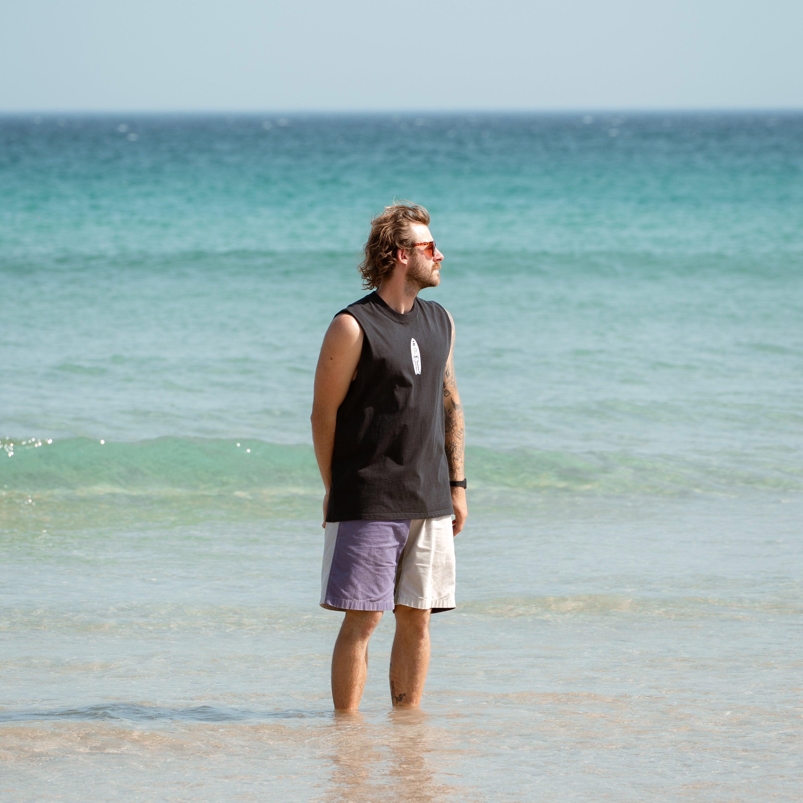 Dead Shred Men's Vest | Faded Black