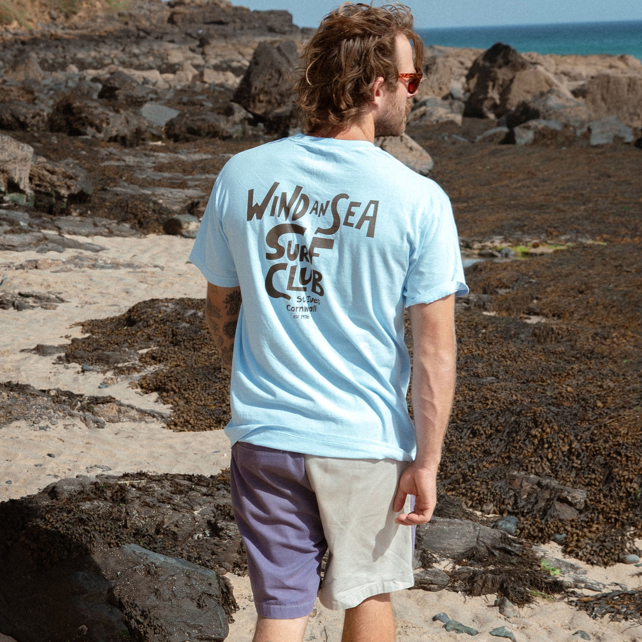WindanSea - Surf Club T-Shirt | Dyed Hydrangea