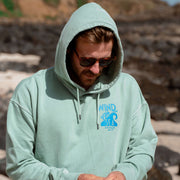 WindanSea Logo Hood | Stone Washed Sage