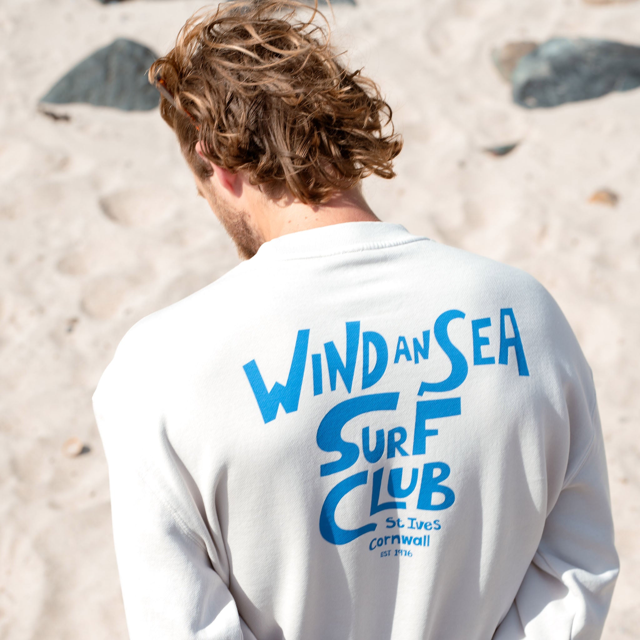WindanSea Surf Club Crew | Faded Bone