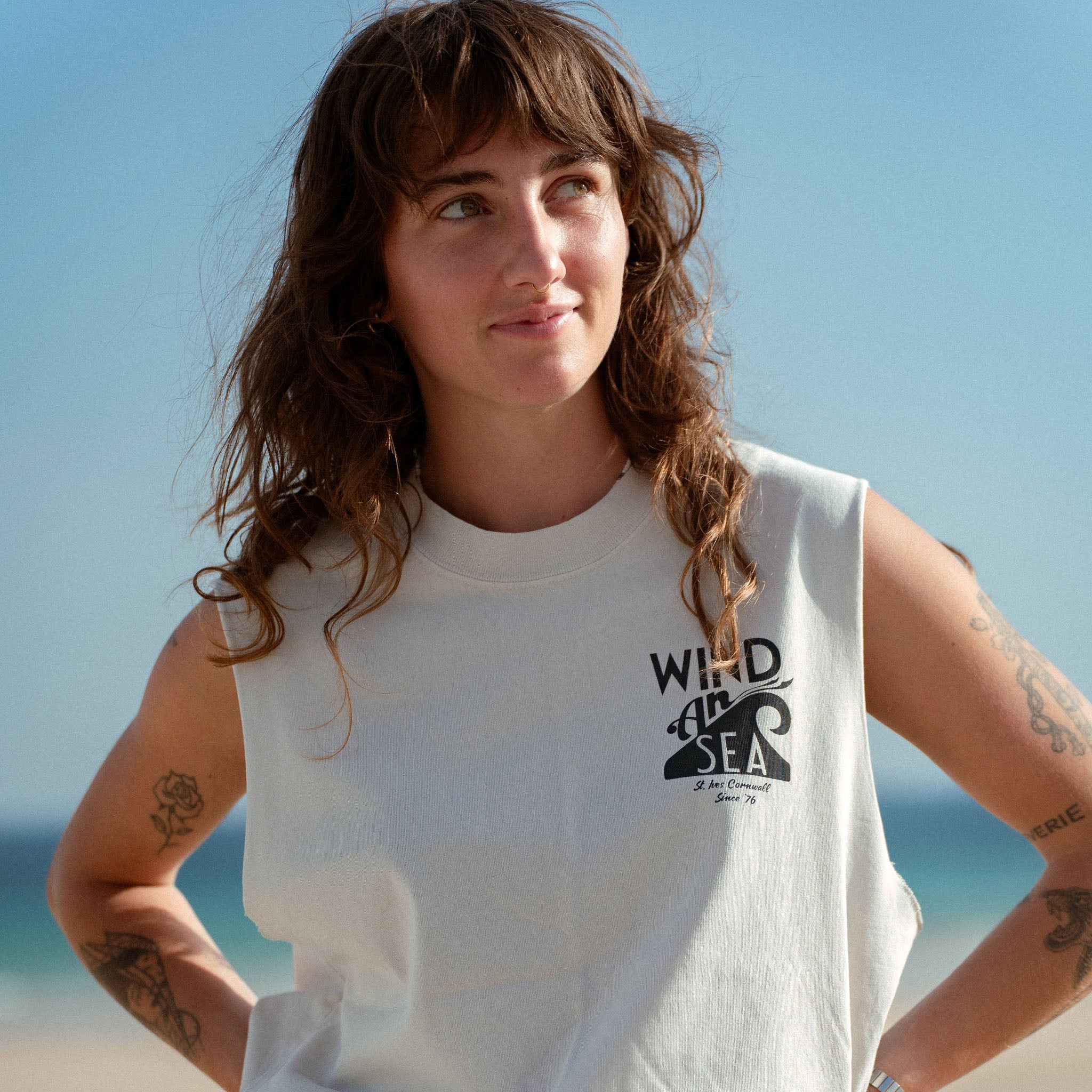 WindanSea Women's Vest | Faded Bone
