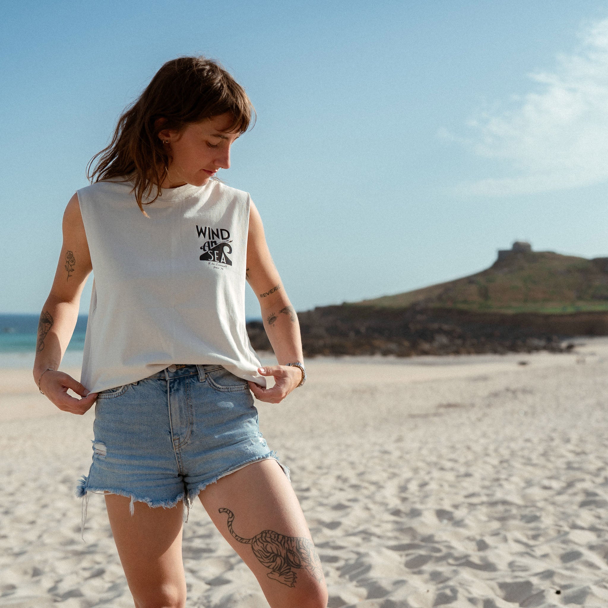 WindanSea Women's Vest | Faded Bone