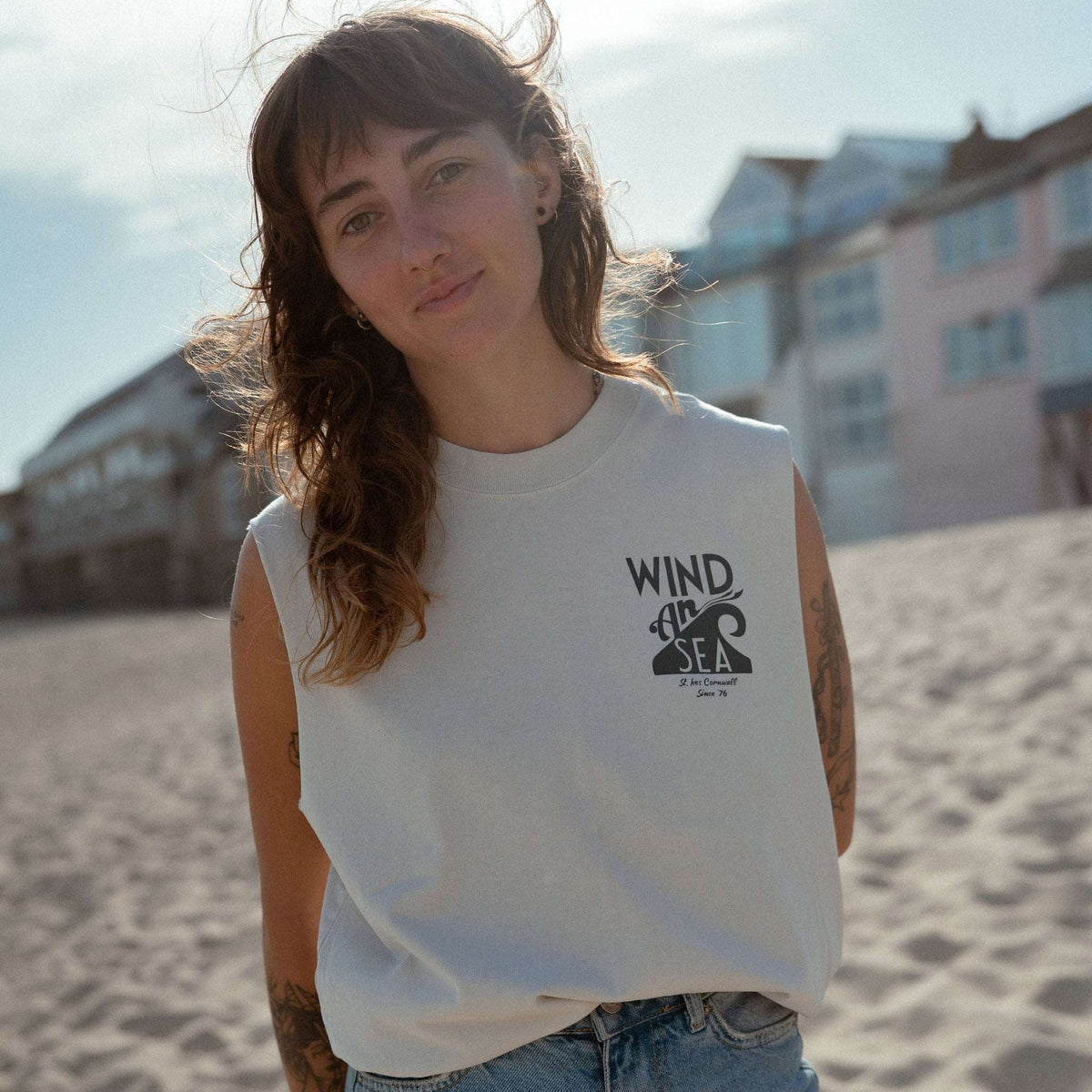 WindanSea Women's Vest | Faded Bone