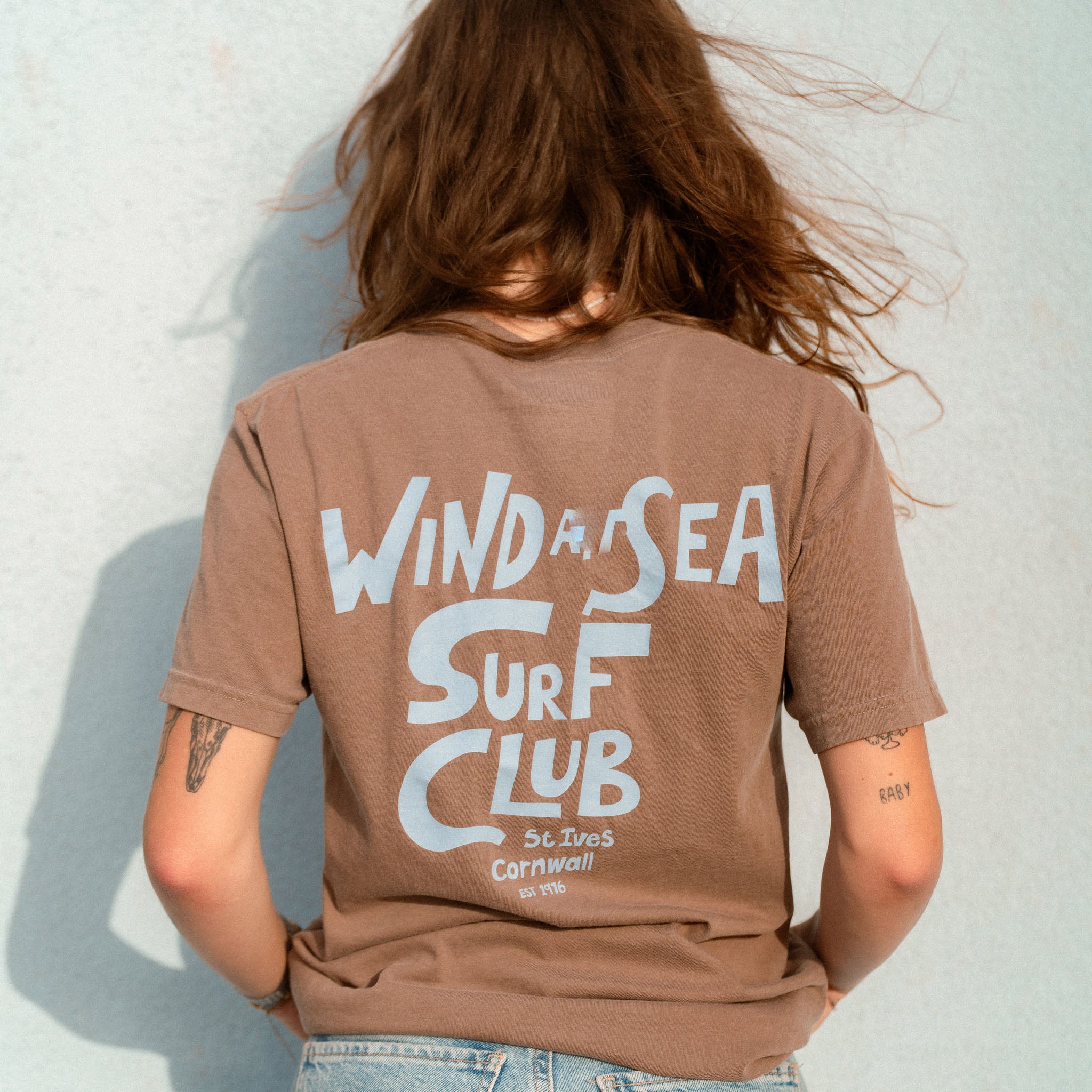 WindanSea - Surf Club T-Shirt | Dyed Espresso