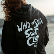 WindanSea - Surf Club Hood | Stone Washed Black