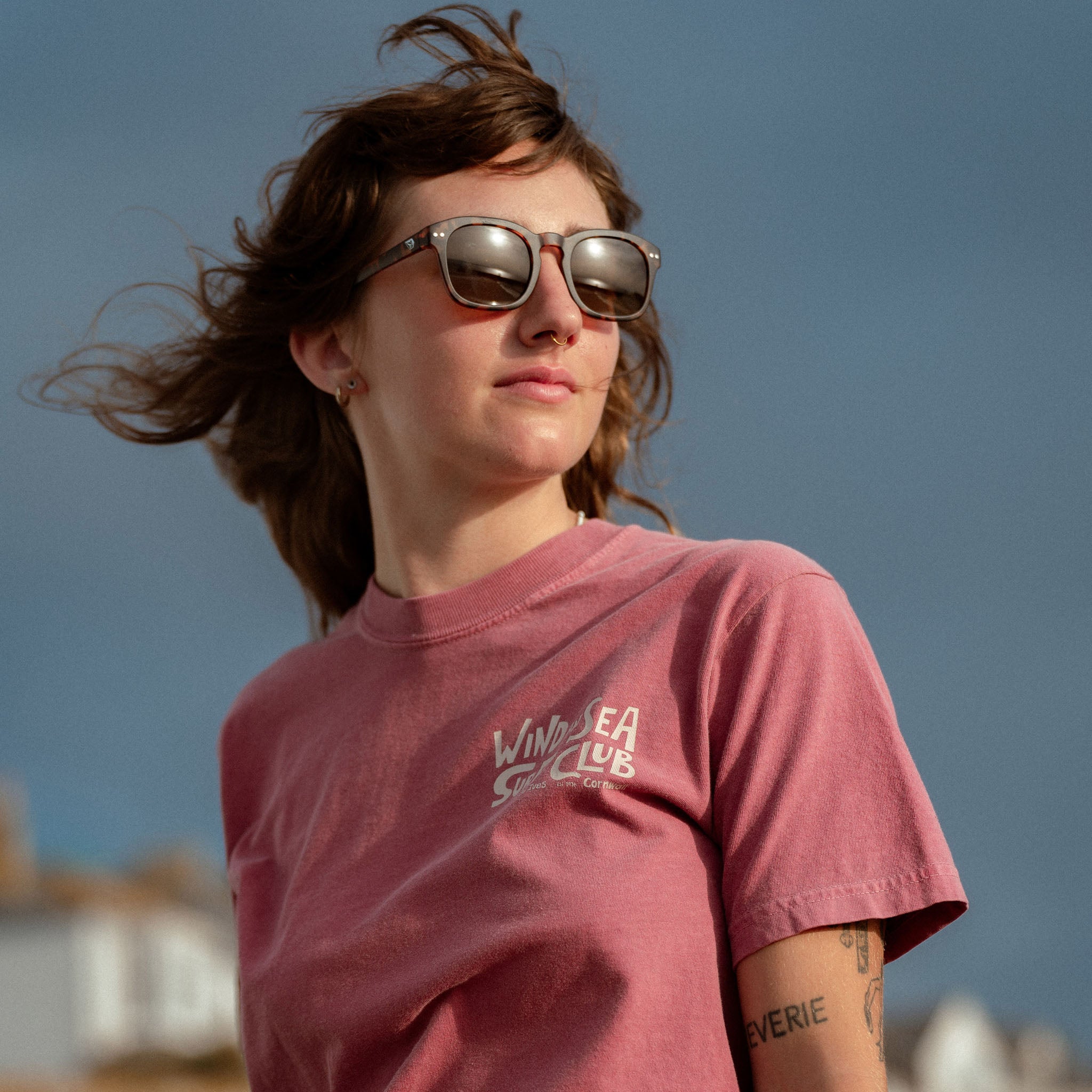 WindanSea - Surf Club T-Shirt | Dyed Brick