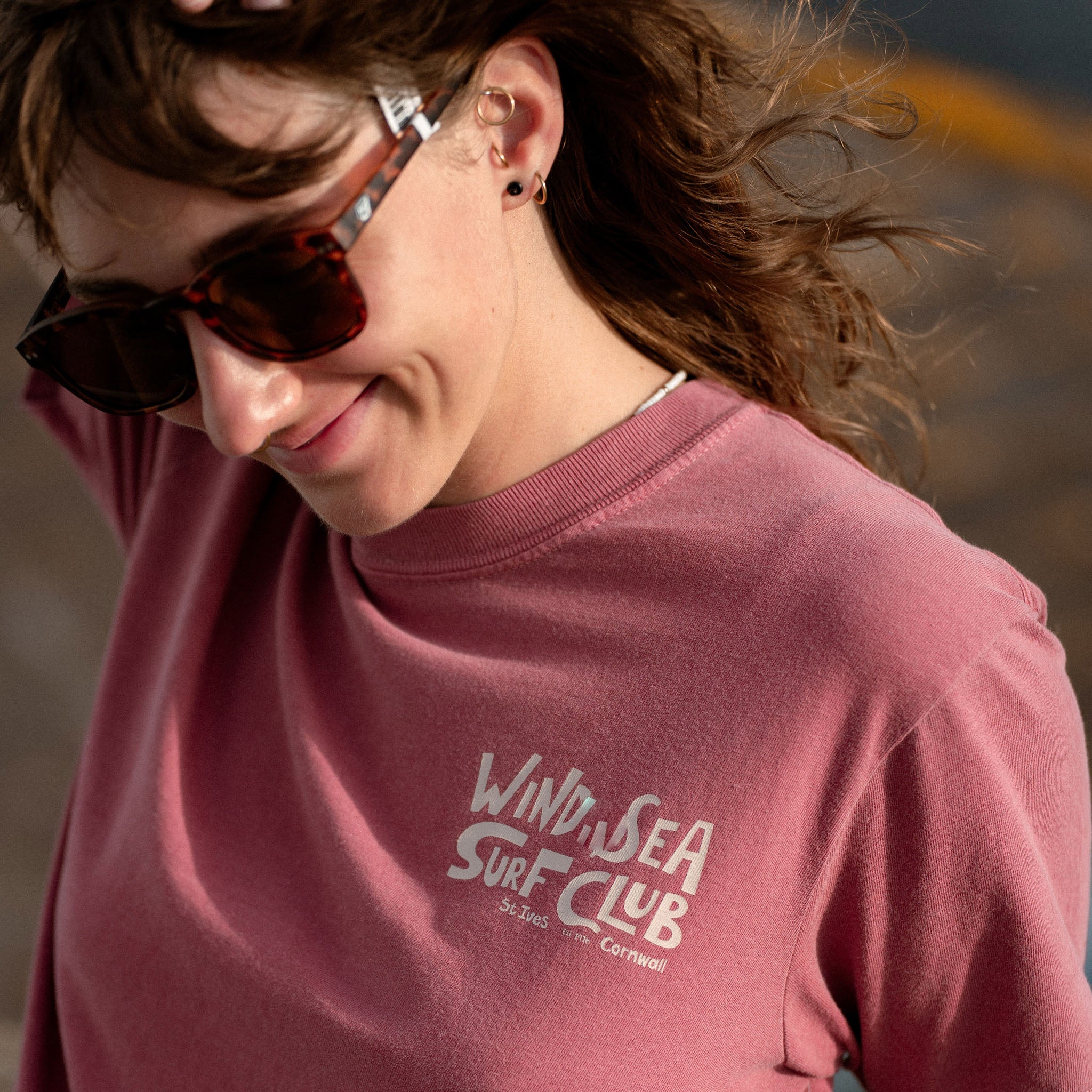 WindanSea - Surf Club T-Shirt | Dyed Brick