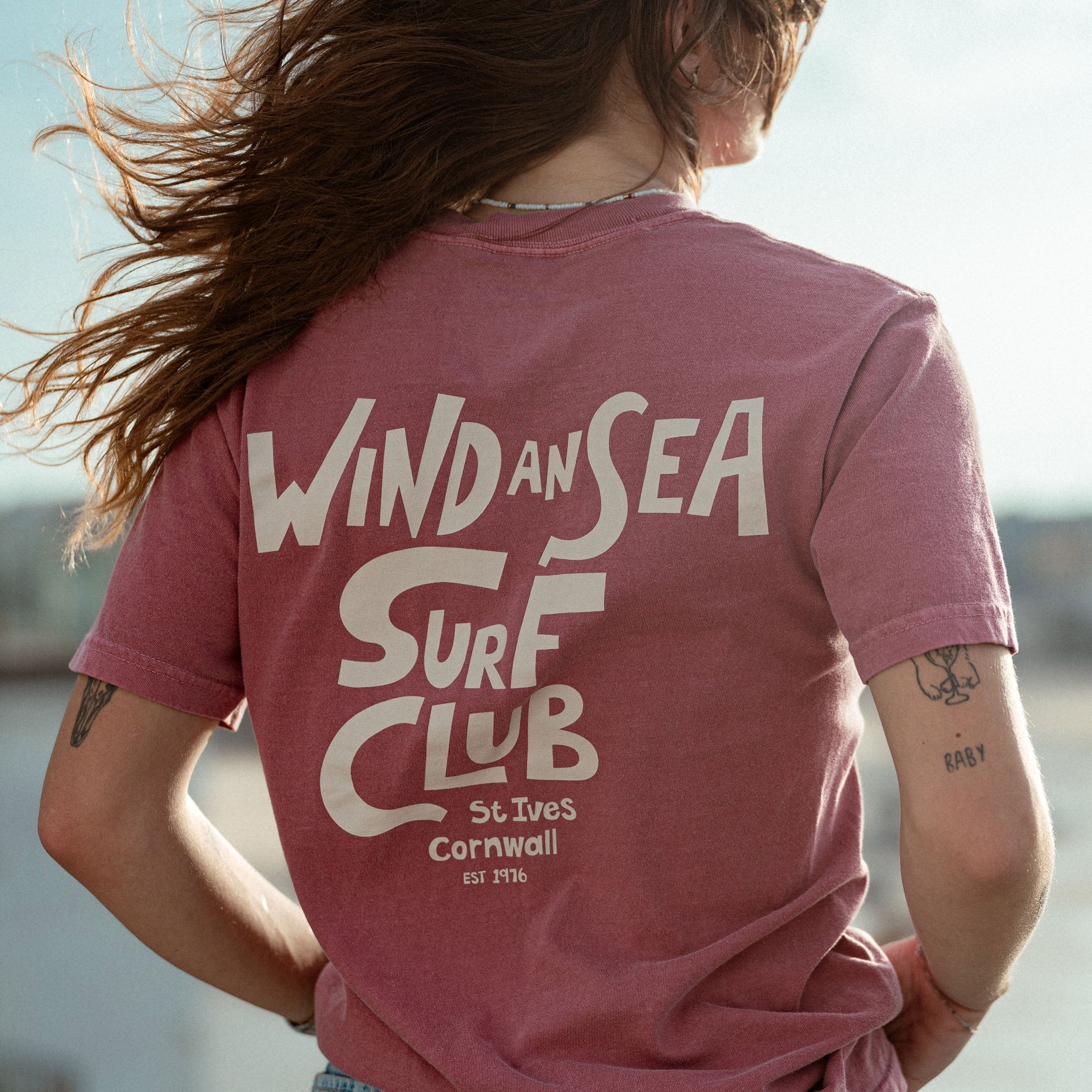 WindanSea - Surf Club T-Shirt | Dyed Brick