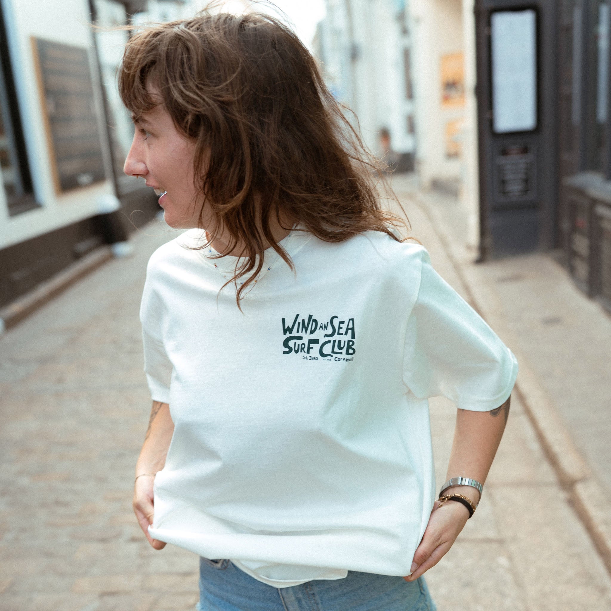 WindanSea - Surf Club T-Shirt | Dyed Off White