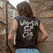 WindanSea - Surf Club Tank | Stone Washed Black