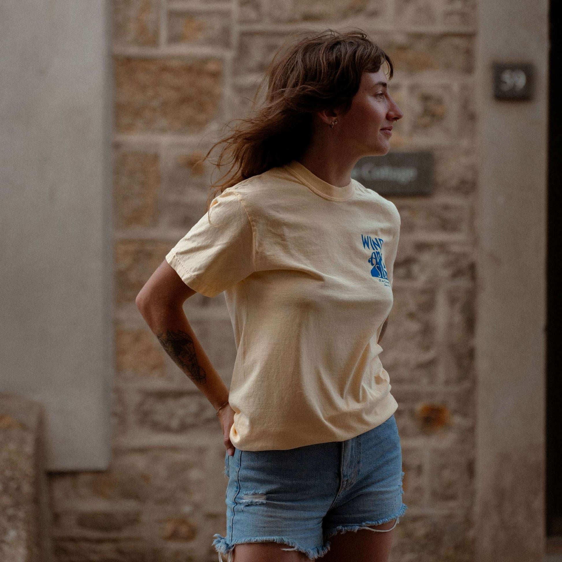 WindanSea Logo T-Shirt | Butter