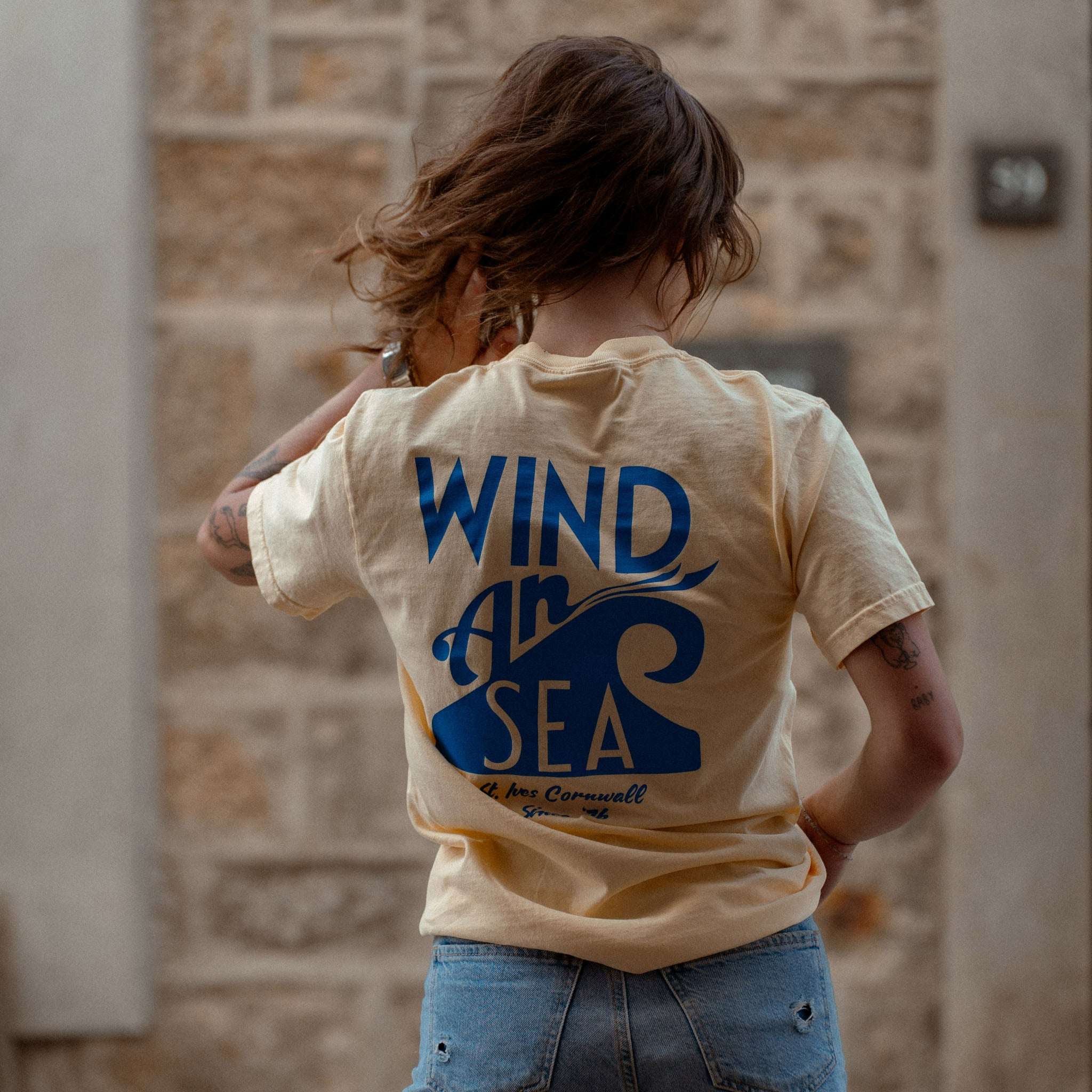 WindanSea Logo T-Shirt | Butter