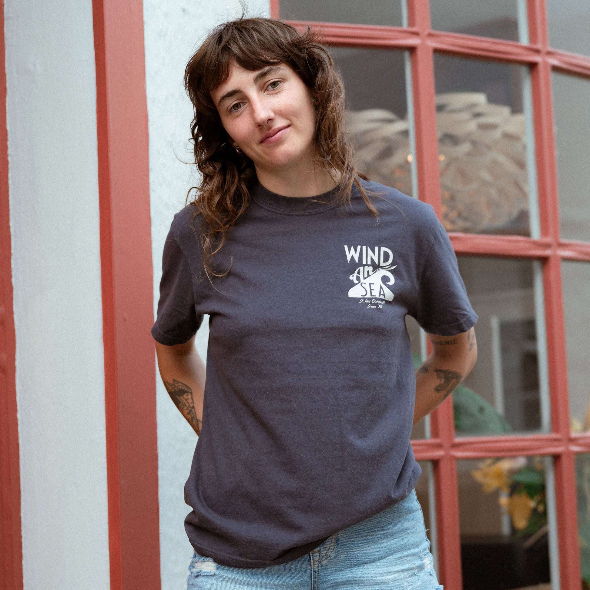 WindanSea Logo T-Shirt | Graphite