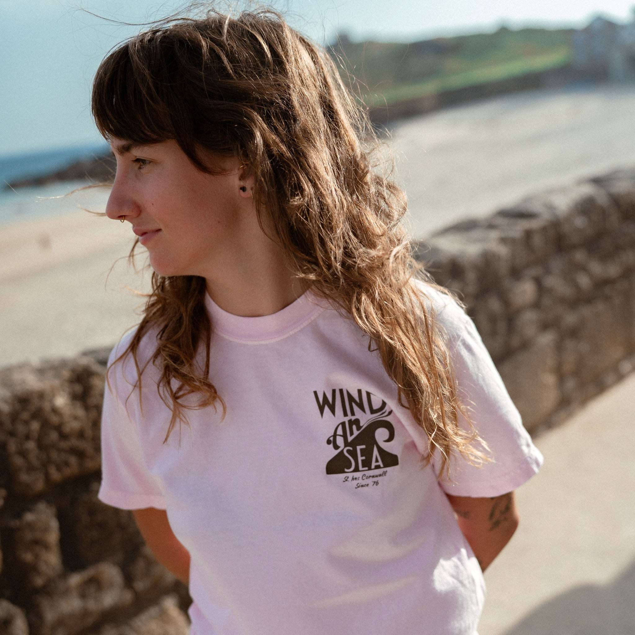 WindanSea Logo T-Shirt | Blossom