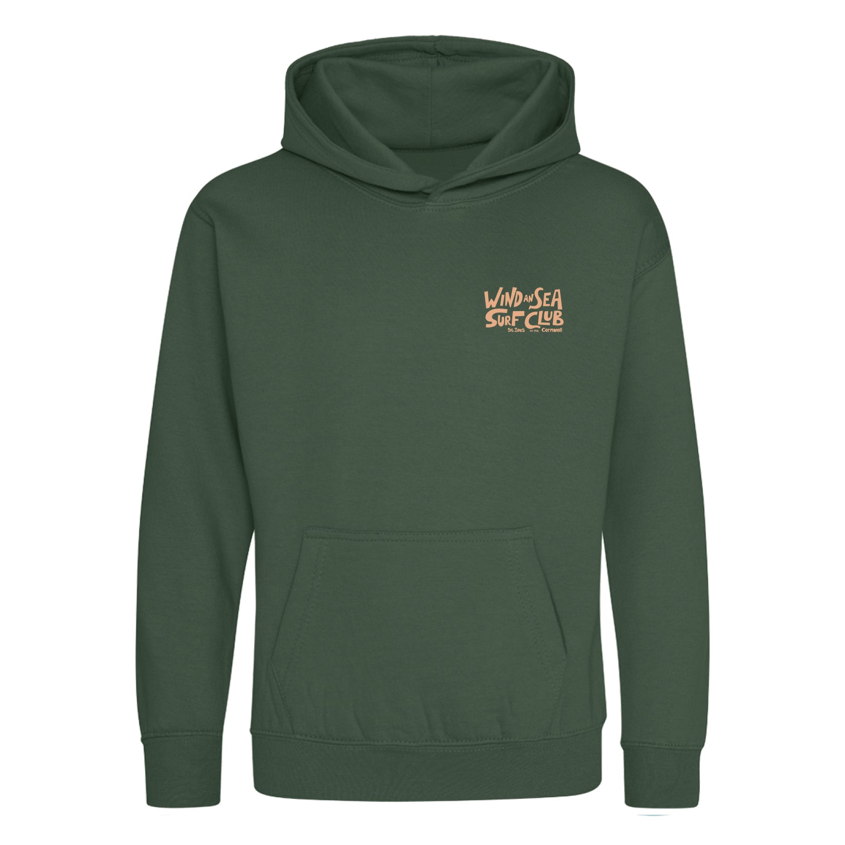 WindanSea - Kids Windy Surf Club Hood | Bottle Green