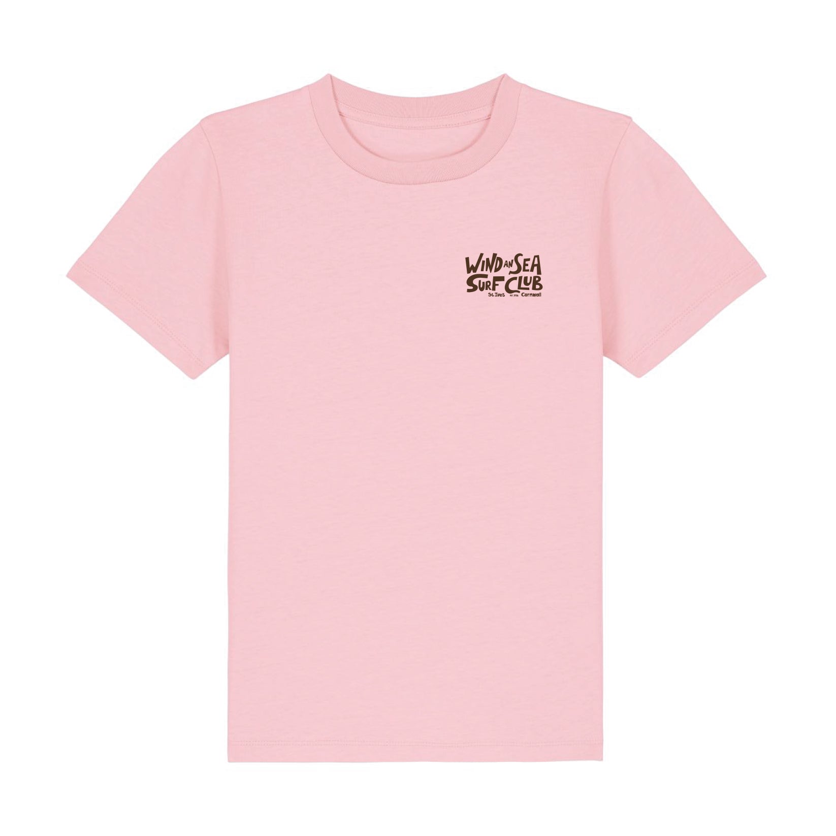 WindanSea - Kids Windy Surf Club T-Shirt | Cotton Pink